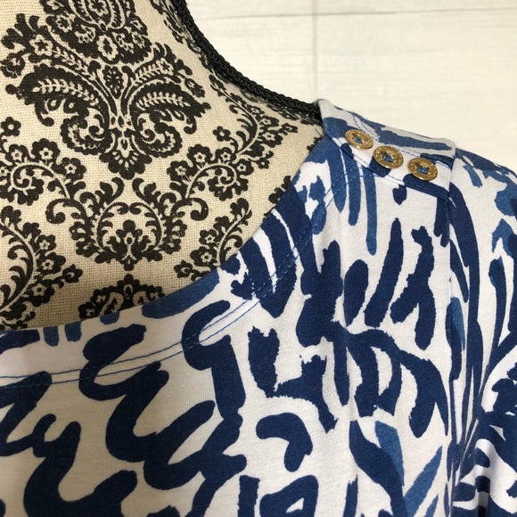 Lilly Pulitzer Dress Stretch cotton knit medium - Picture 5 of 8